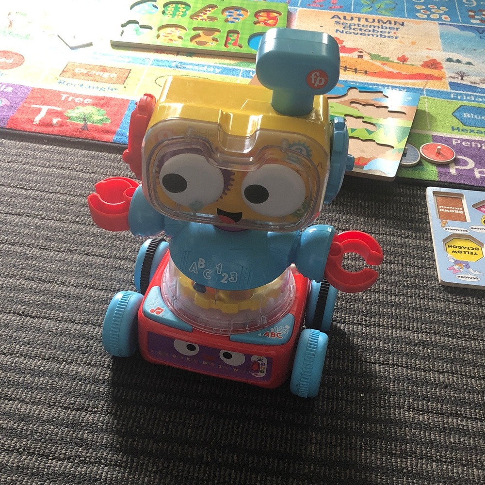 ⛵️ Fisher Price Learning Robot Toy ❣️Ship alone❣️
